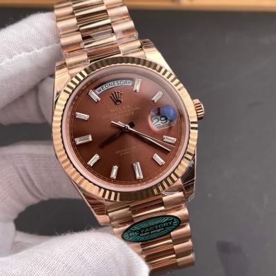 Rolex Replica Day-Date Super Clone Watch Gain Weight Version 228235-0003