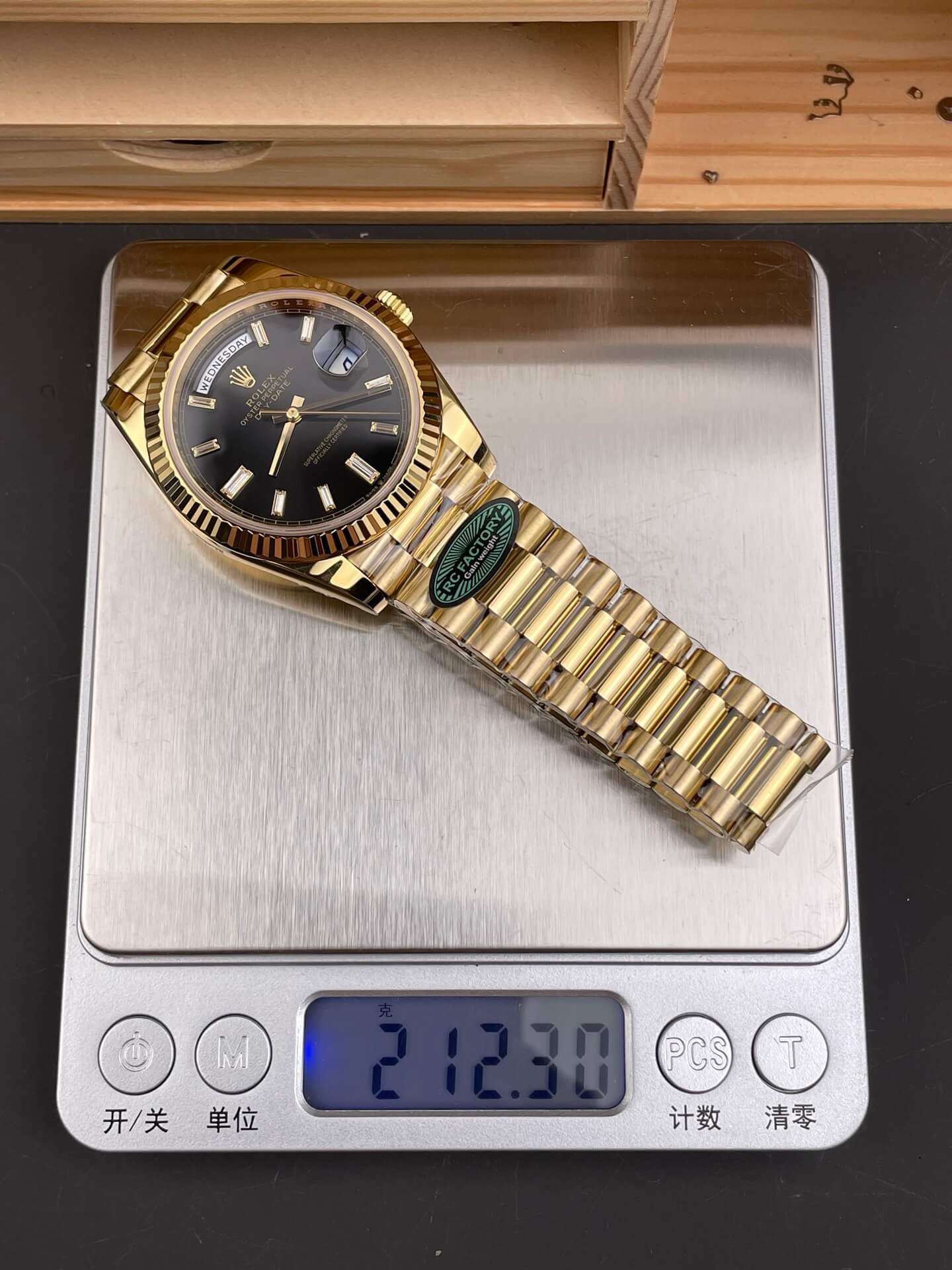 Rolex Replica Day-Date Super Clone Watch Gain Weight Version 228238-0004
