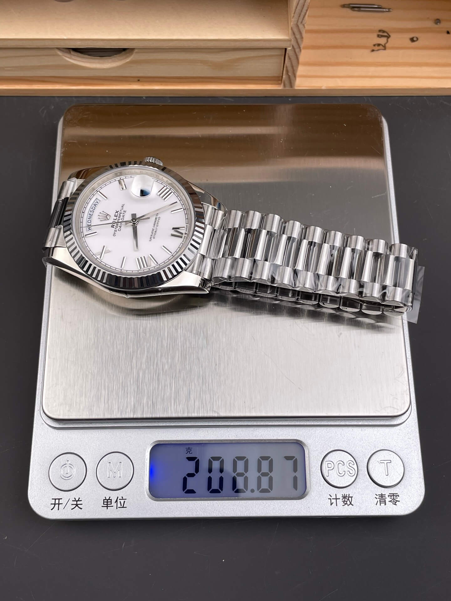 Rolex Replica Day-Date Super Clone Watch Gain Weight Version 228239-0046