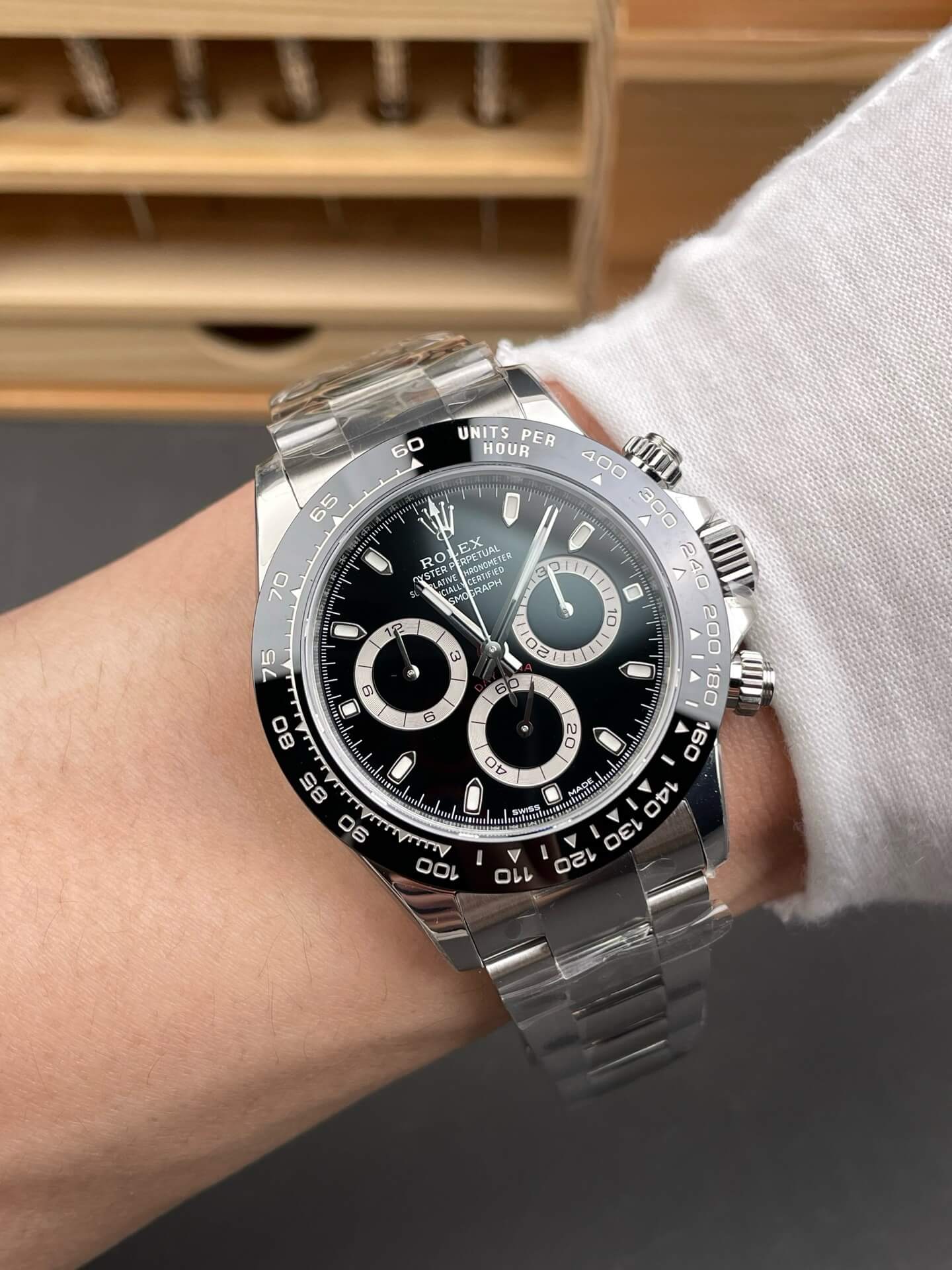 Rolex Replica Cosmograph Daytona Super Clone Watch 116500LN-0002