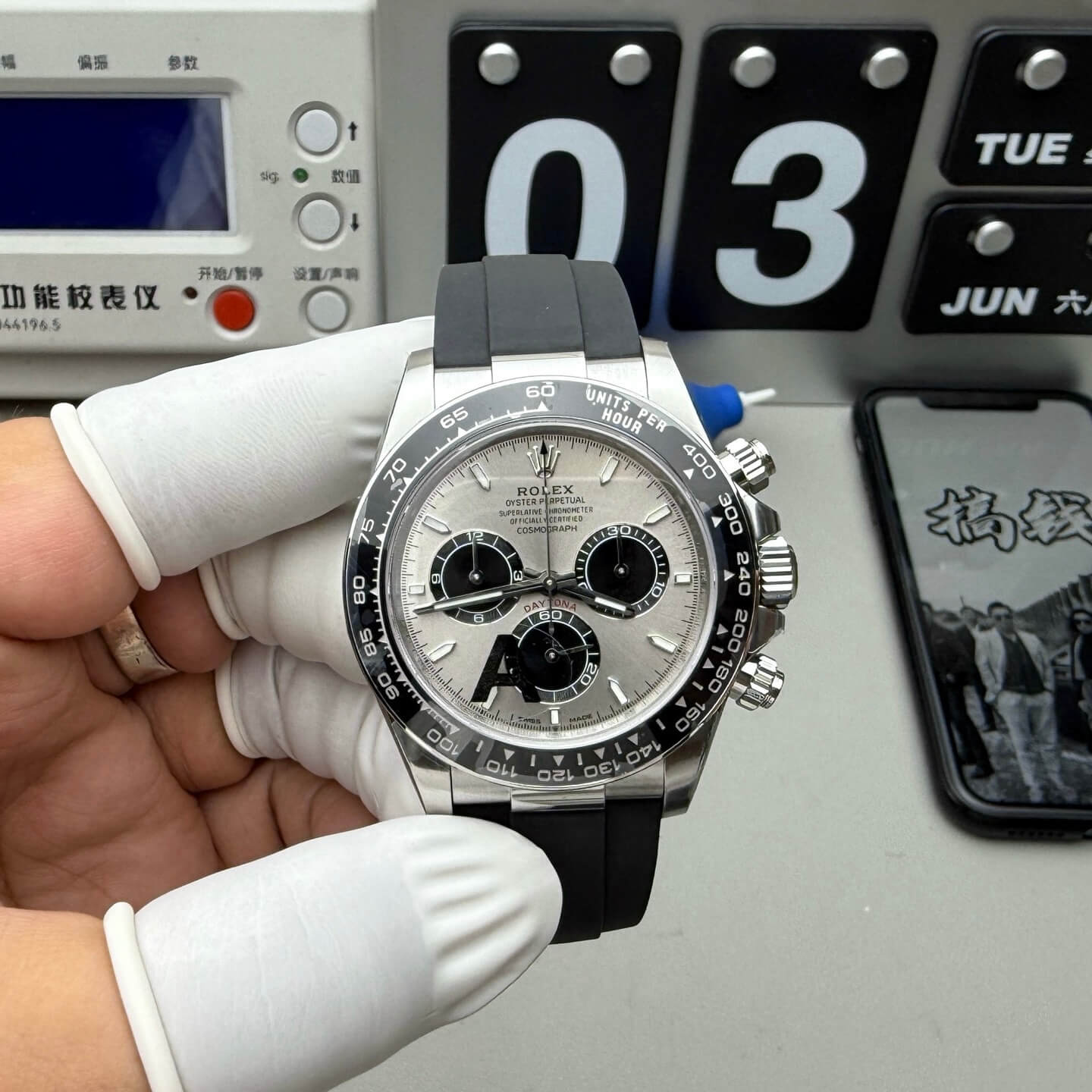 Rolex Replica Cosmograph Daytona Super Clone Watch Gain Weight Version 126519LN-0006