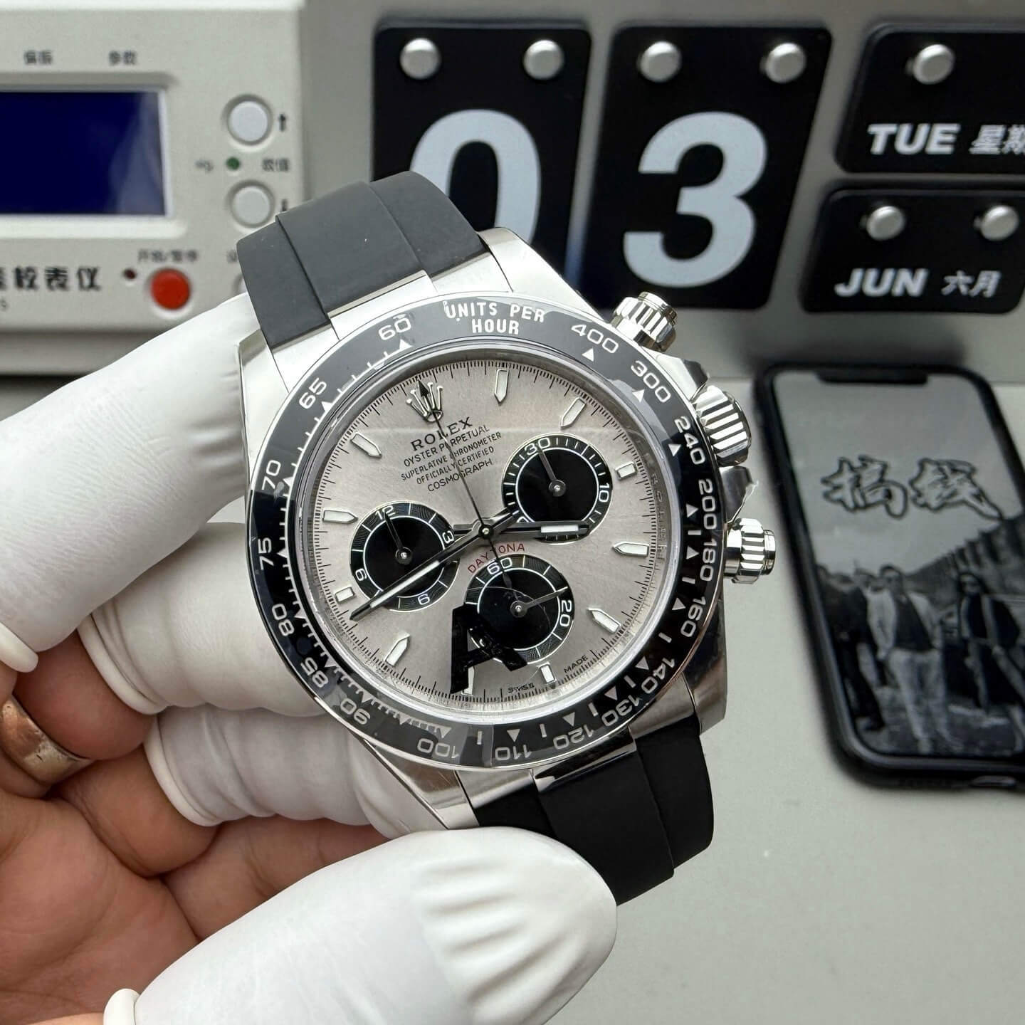 Rolex Replica Cosmograph Daytona Super Clone Watch Gain Weight Version 126519LN-0006