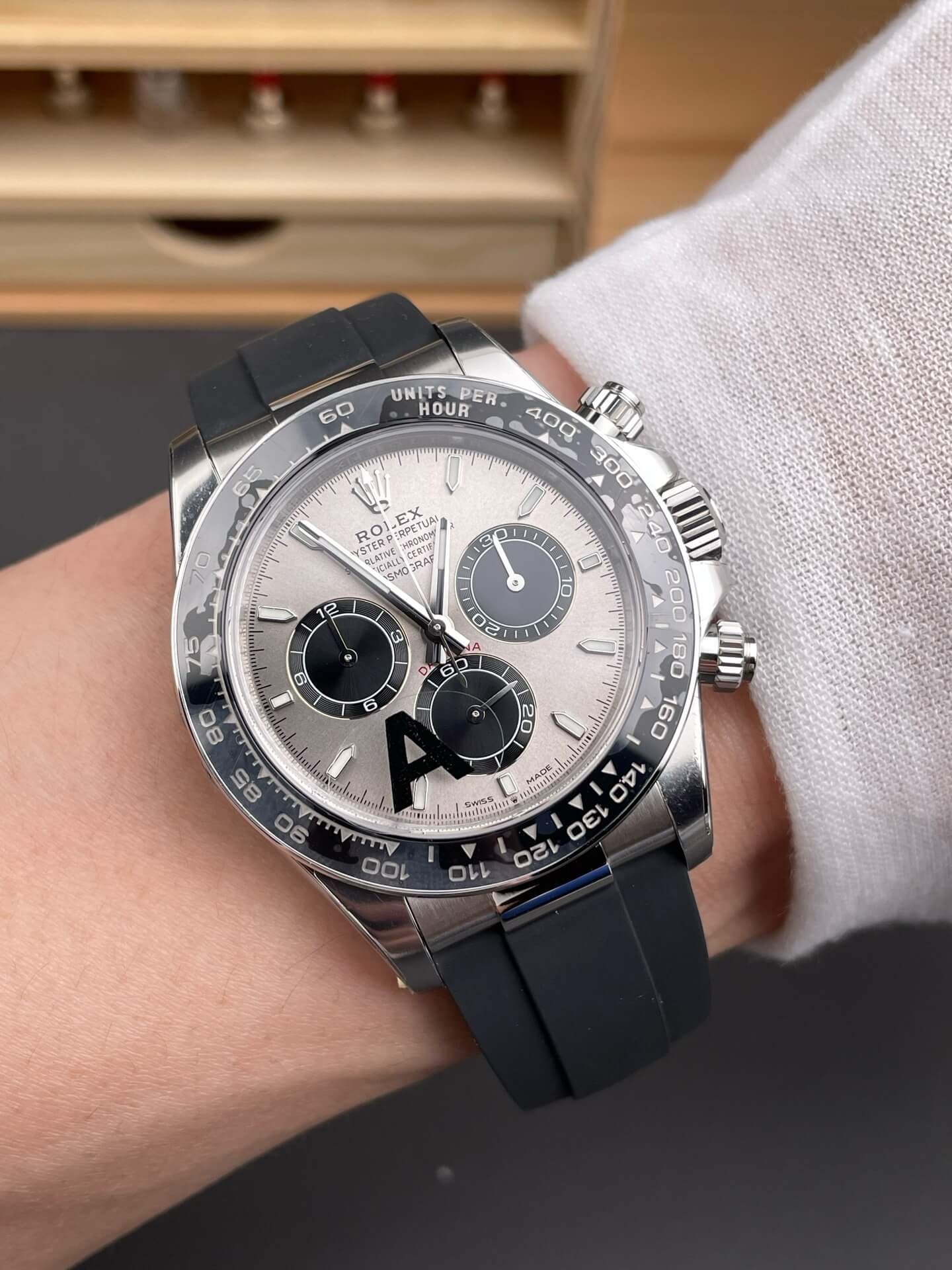 Rolex Replica Cosmograph Daytona Super Clone Watch Gain Weight Version 126519LN-0006