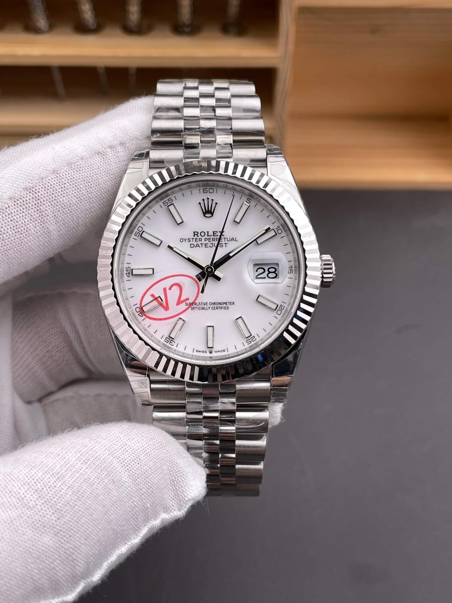 Rolex Replica Datejust Super Clone Watch Gain Weight Version 126334-0010