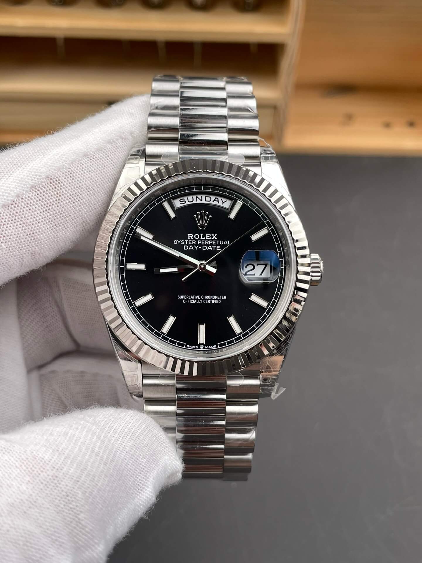 Rolex Replica Day-Date Super Clone Watch 228239-0004 Rolex Replica Day-Date Super Clone Watch 228239-0004