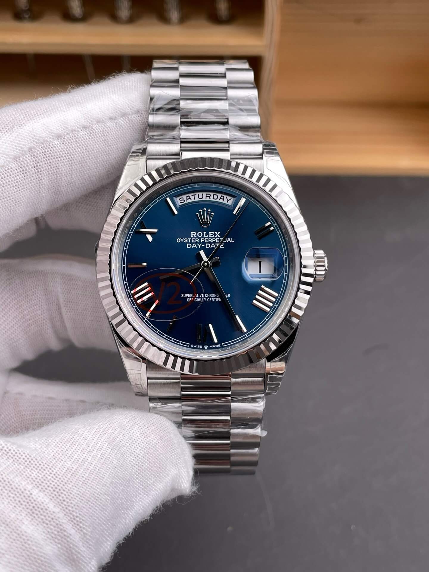 Rolex Replica Day-Date Super Clone Watch Gain Weight Version 228236-0007