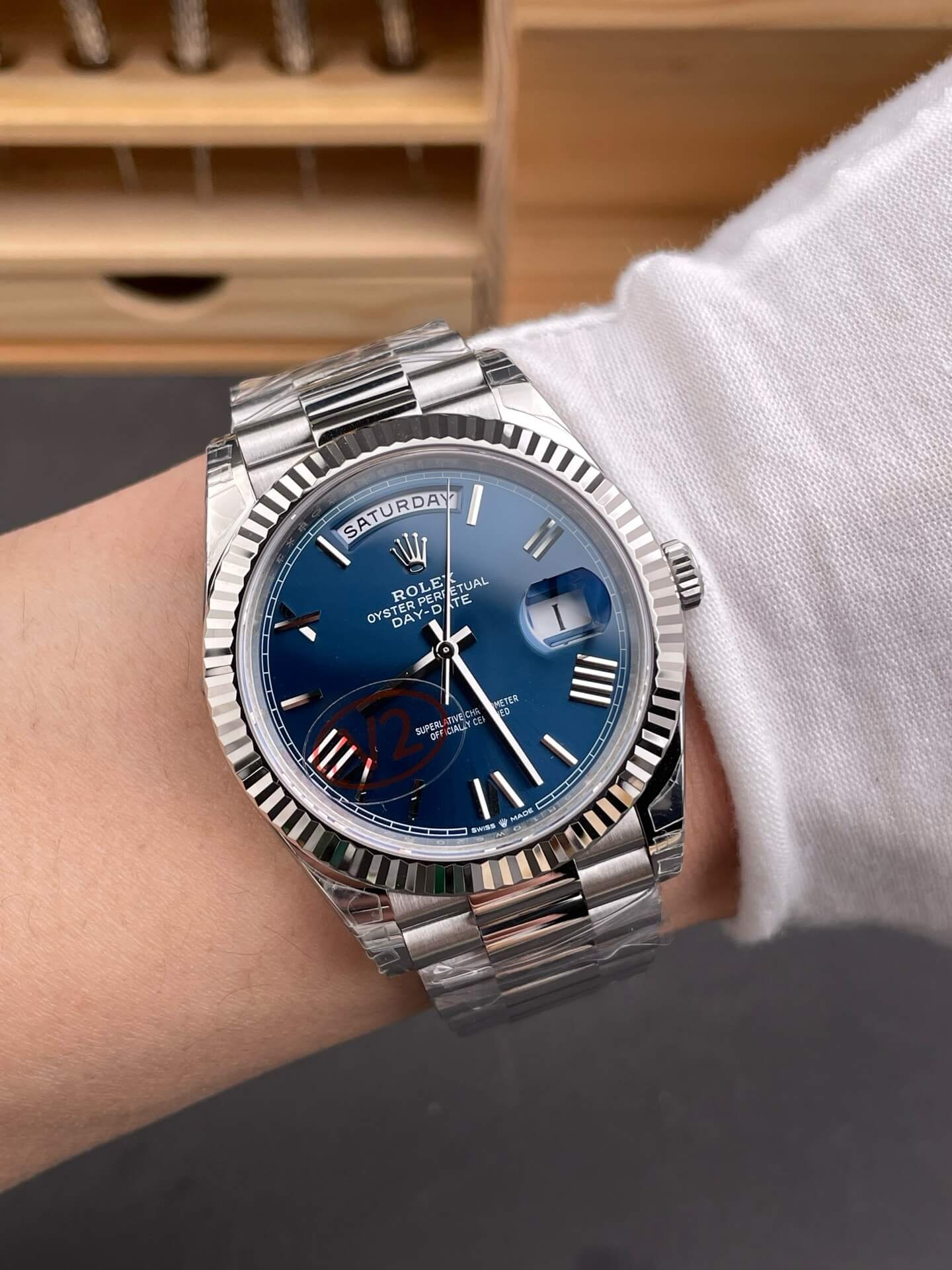 Rolex Replica Day-Date Super Clone Watch Gain Weight Version 228236-0007