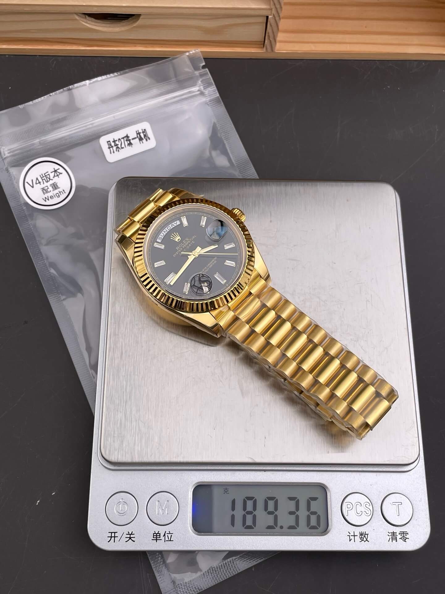 Rolex Replica Day-Date Super Clone Watch Gain Weight Version 228238-0004