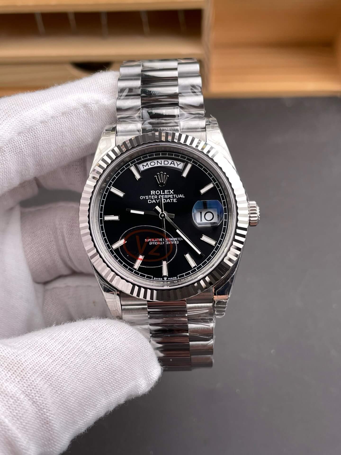Rolex Replica Day-Date Super Clone Watch Gain Weight Version 228239-0004