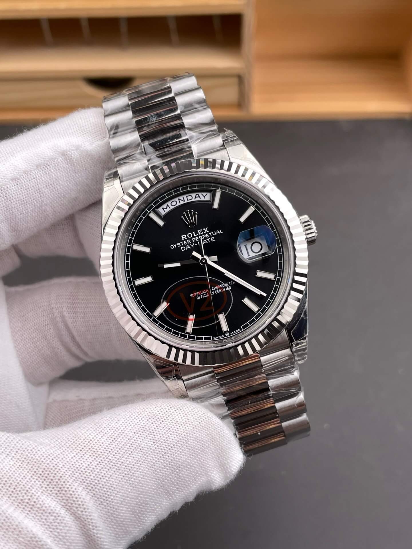 Rolex Replica Day-Date Super Clone Watch Gain Weight Version 228239-0004