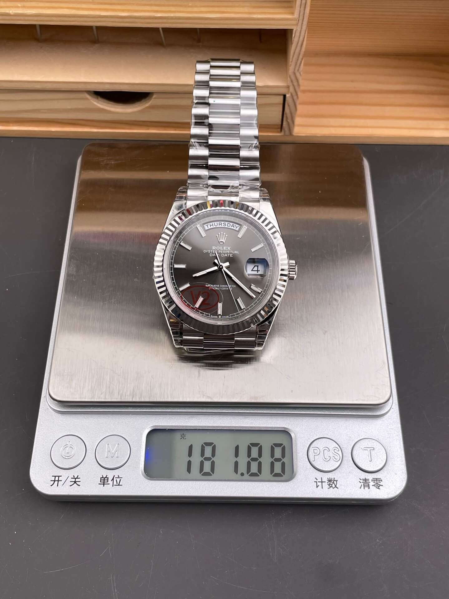 Rolex Replica Day-Date Super Clone Watch Gain Weight Version 228239-0060