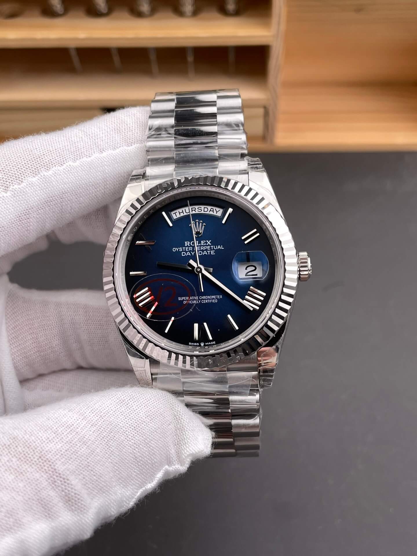 Rolex Replica Day-Date Super Clone Watch Gain Weight Version 228239-0076