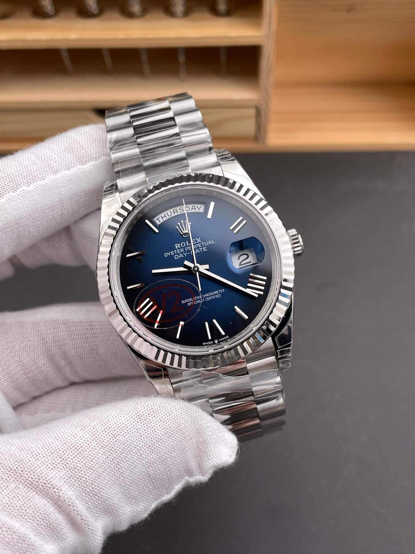 Rolex Replica Day-Date Super Clone Watch Gain Weight Version 228239-0076