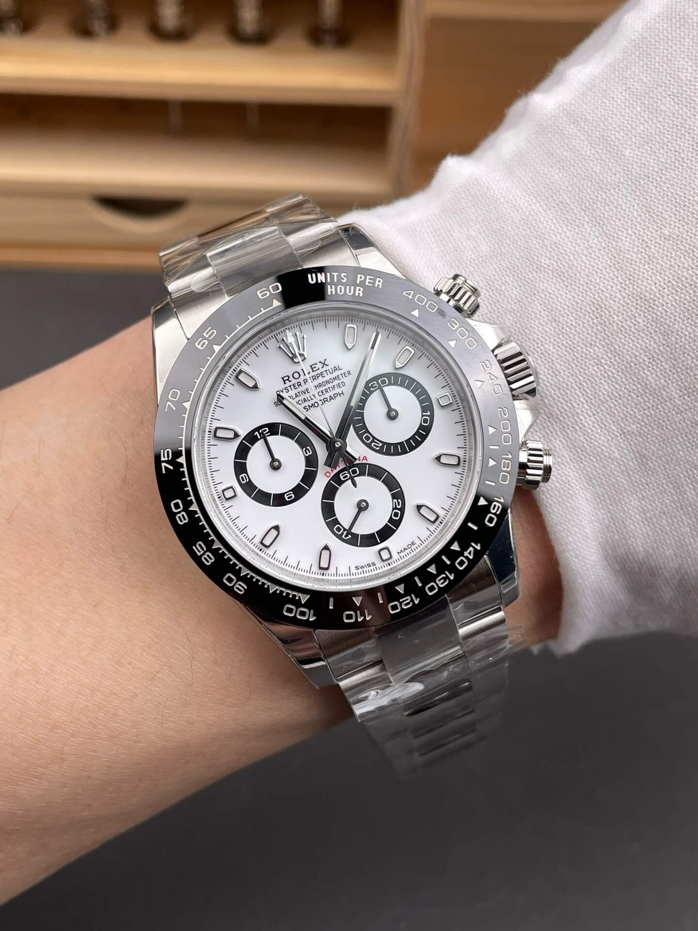 Rolex Replica Cosmograph Daytona Super Clone Watch 116500LN-0001