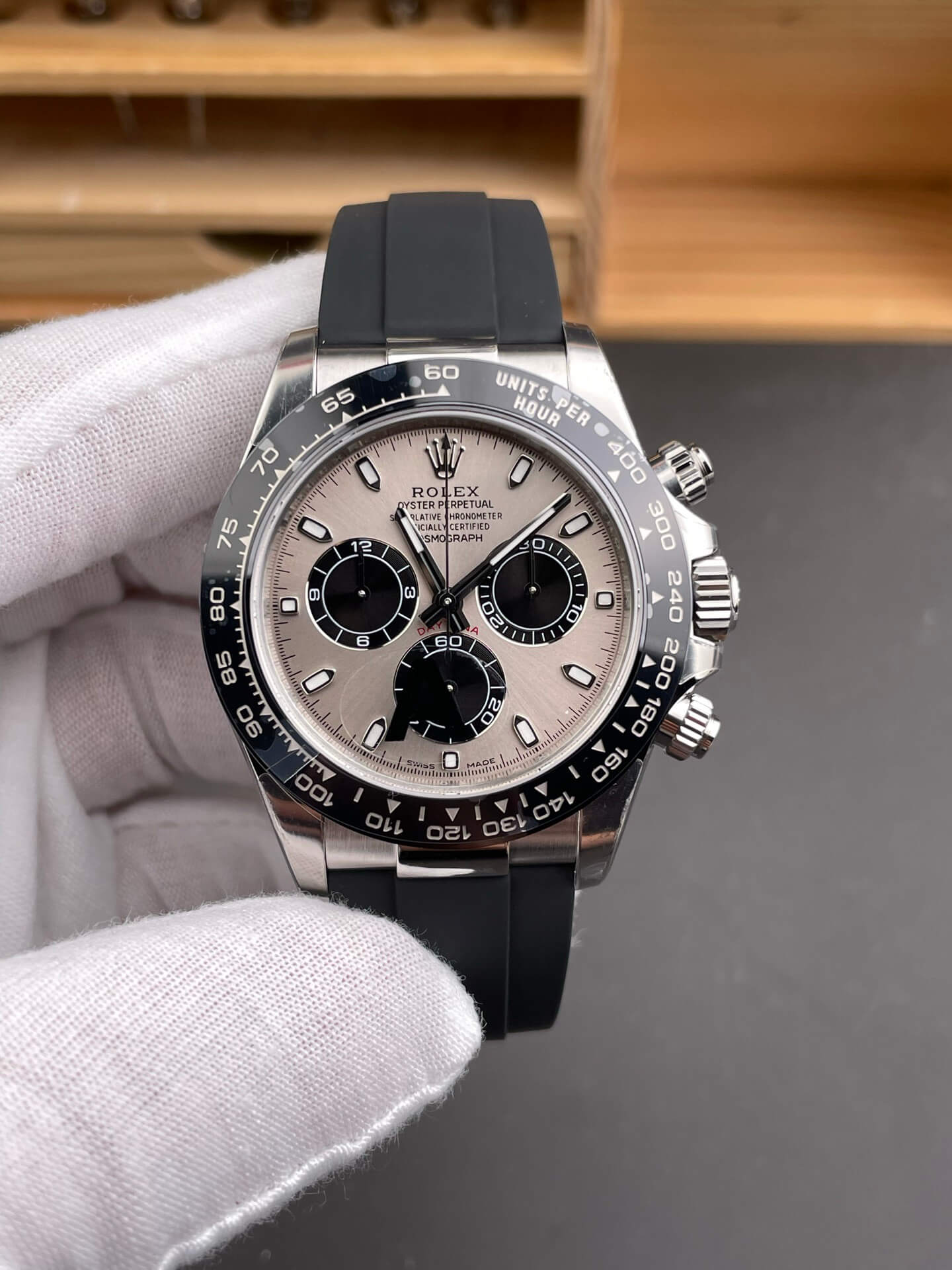 Rolex Replica Cosmograph Daytona Super Clone Watch Gain Weight Version 116519LN-0027