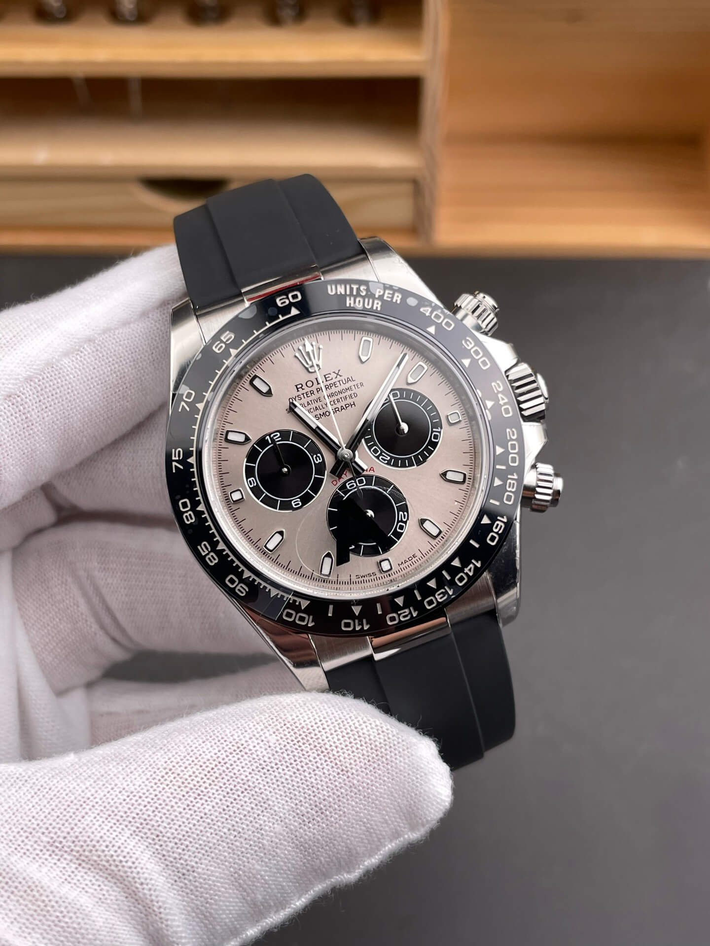 Rolex Replica Cosmograph Daytona Super Clone Watch Gain Weight Version 116519LN-0027
