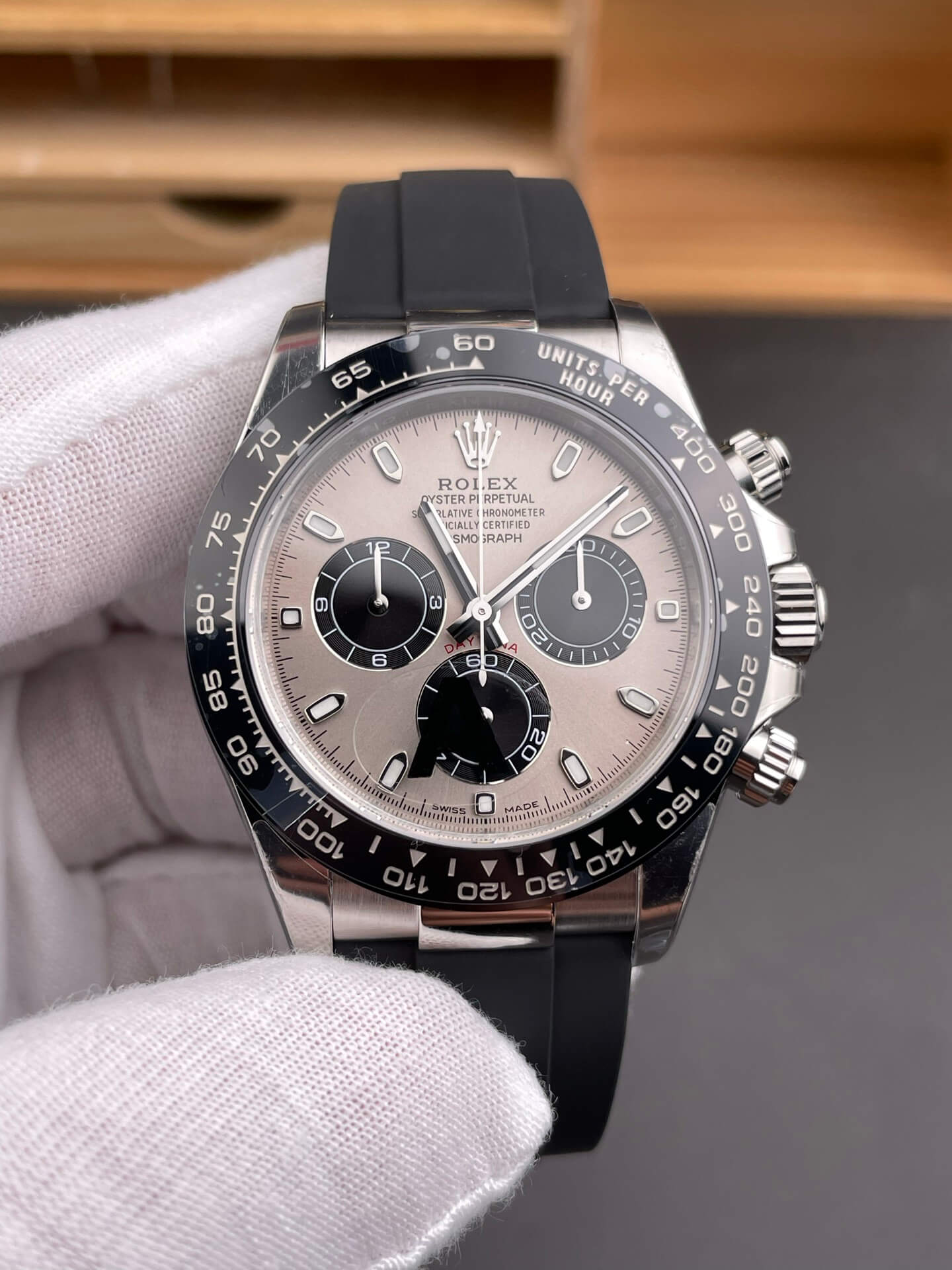 Rolex Replica Cosmograph Daytona Super Clone Watch Gain Weight Version 116519LN-0027