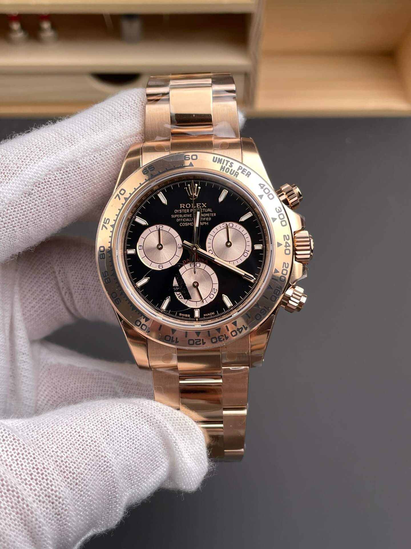 Rolex Replica Cosmograph Daytona Super Clone Watch Gain Weight Version 126505-0001