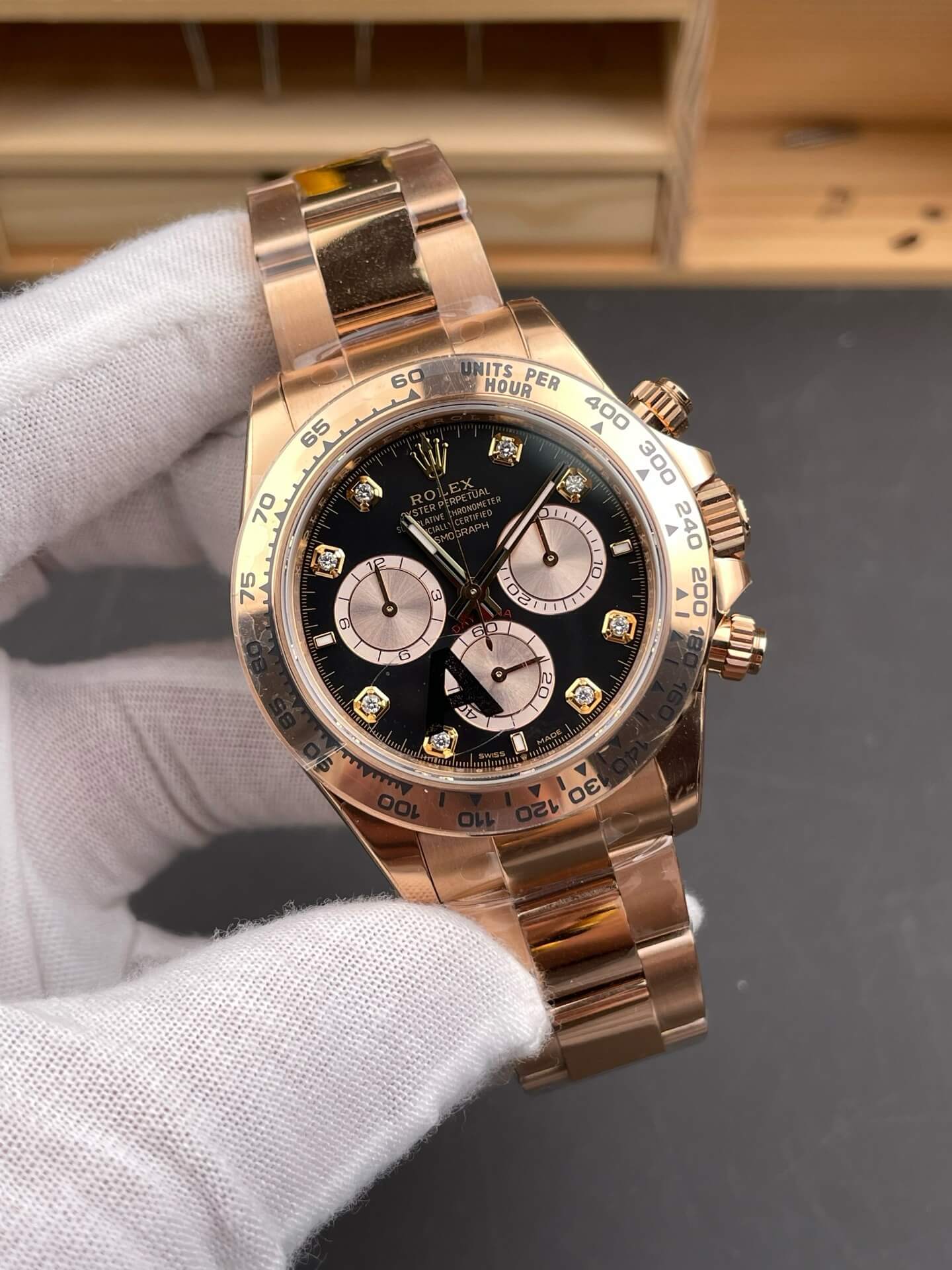 Rolex Replica Cosmograph Daytona Super Clone Watch Gain Weight Version 126505-0002