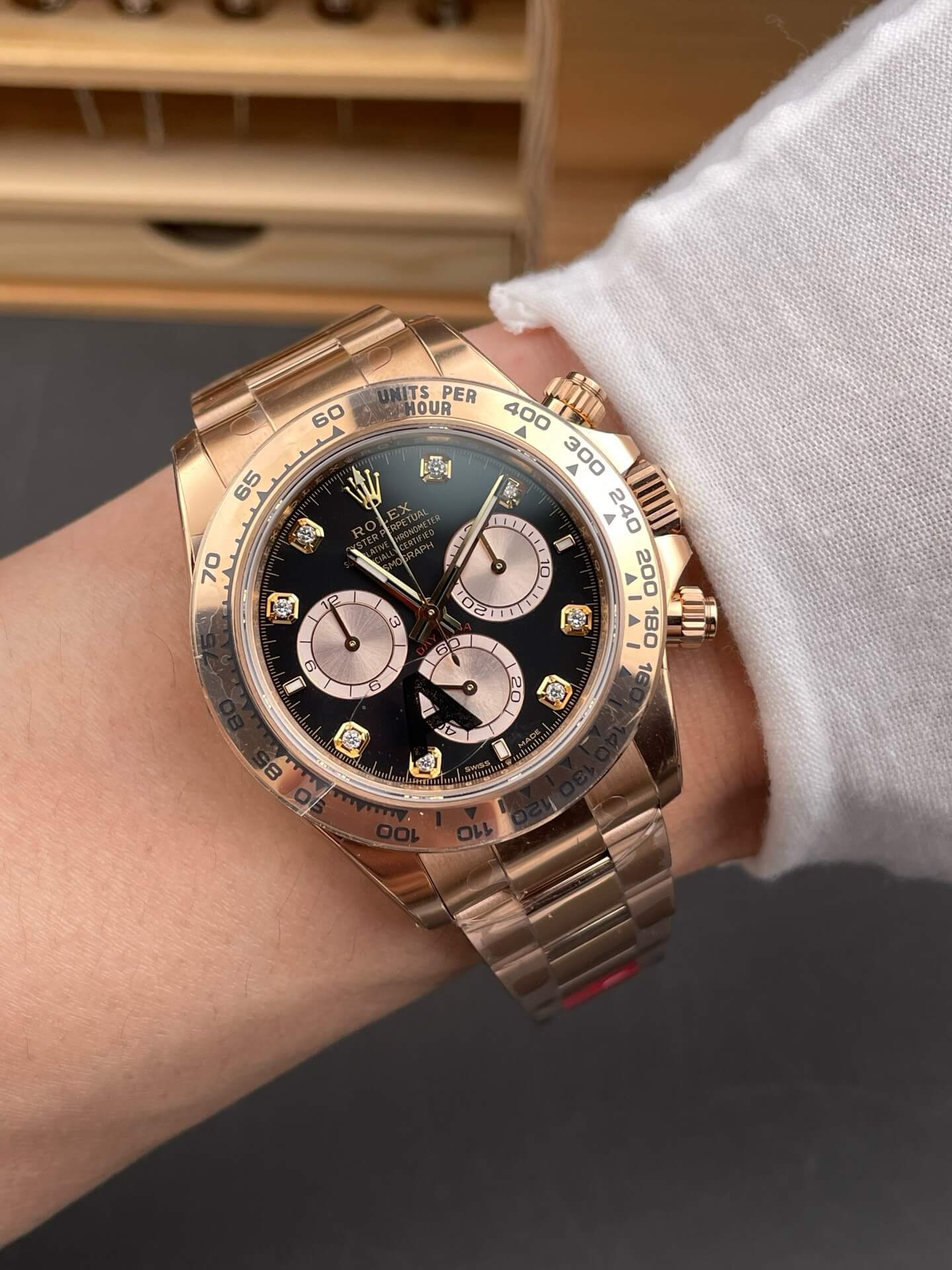 Rolex Replica Cosmograph Daytona Super Clone Watch Gain Weight Version 126505-0002