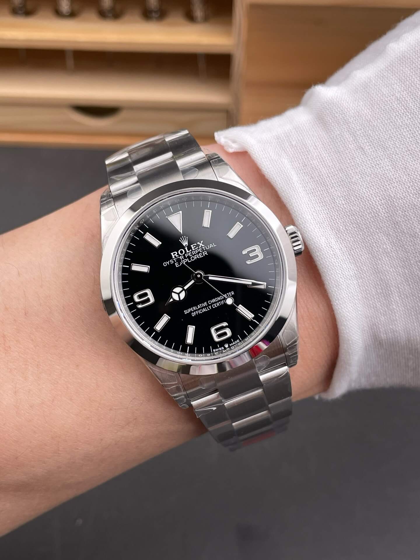 Rolex Replica Explorer Super Clone Watch 124270-0001