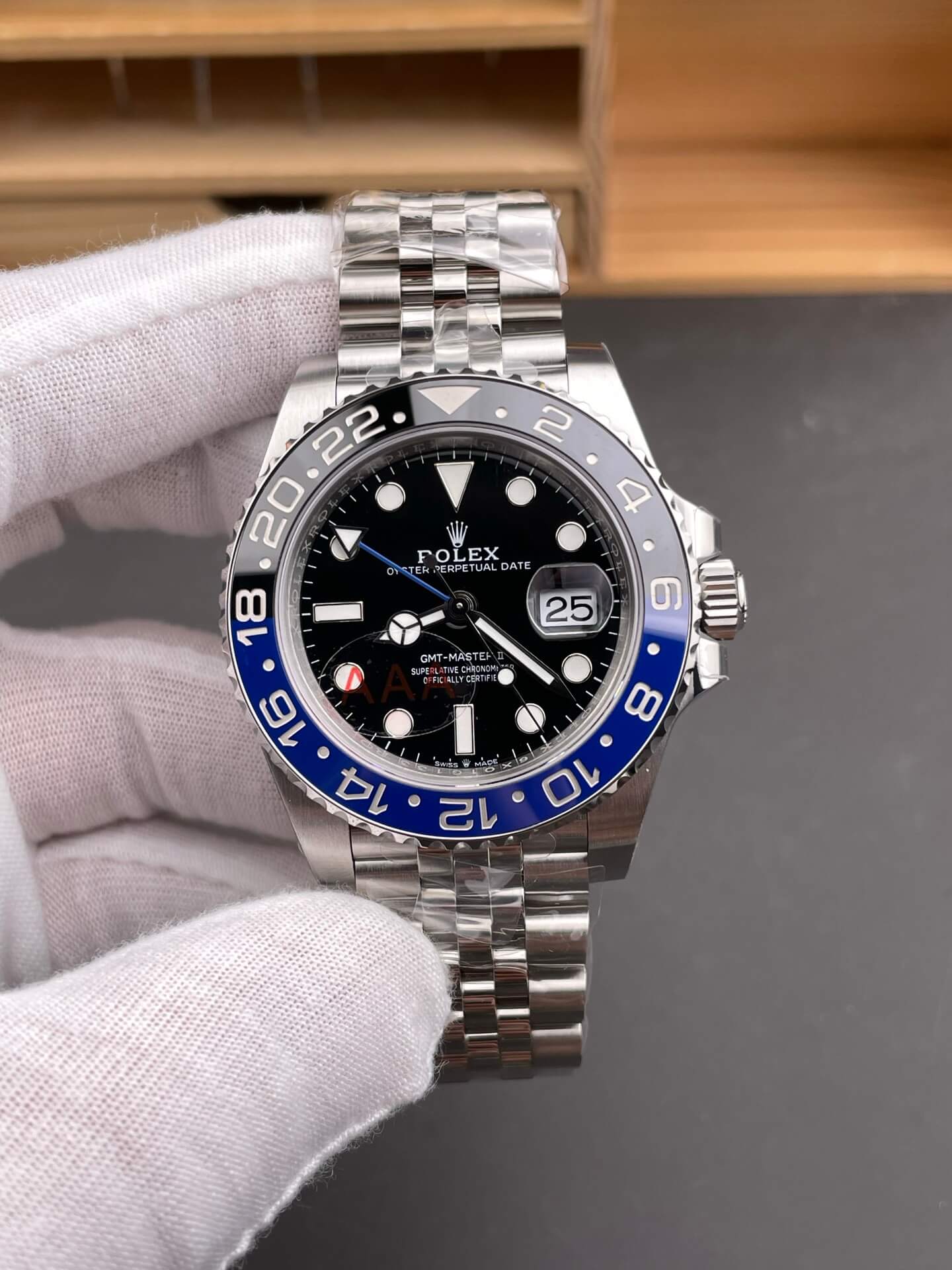 Rolex Replica GMT-Master II Super Clone Watch 126710BLNR-0002