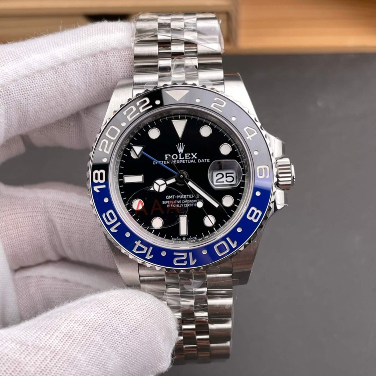 Rolex Replica GMT-Master II Super Clone Watch 126710BLNR-0002