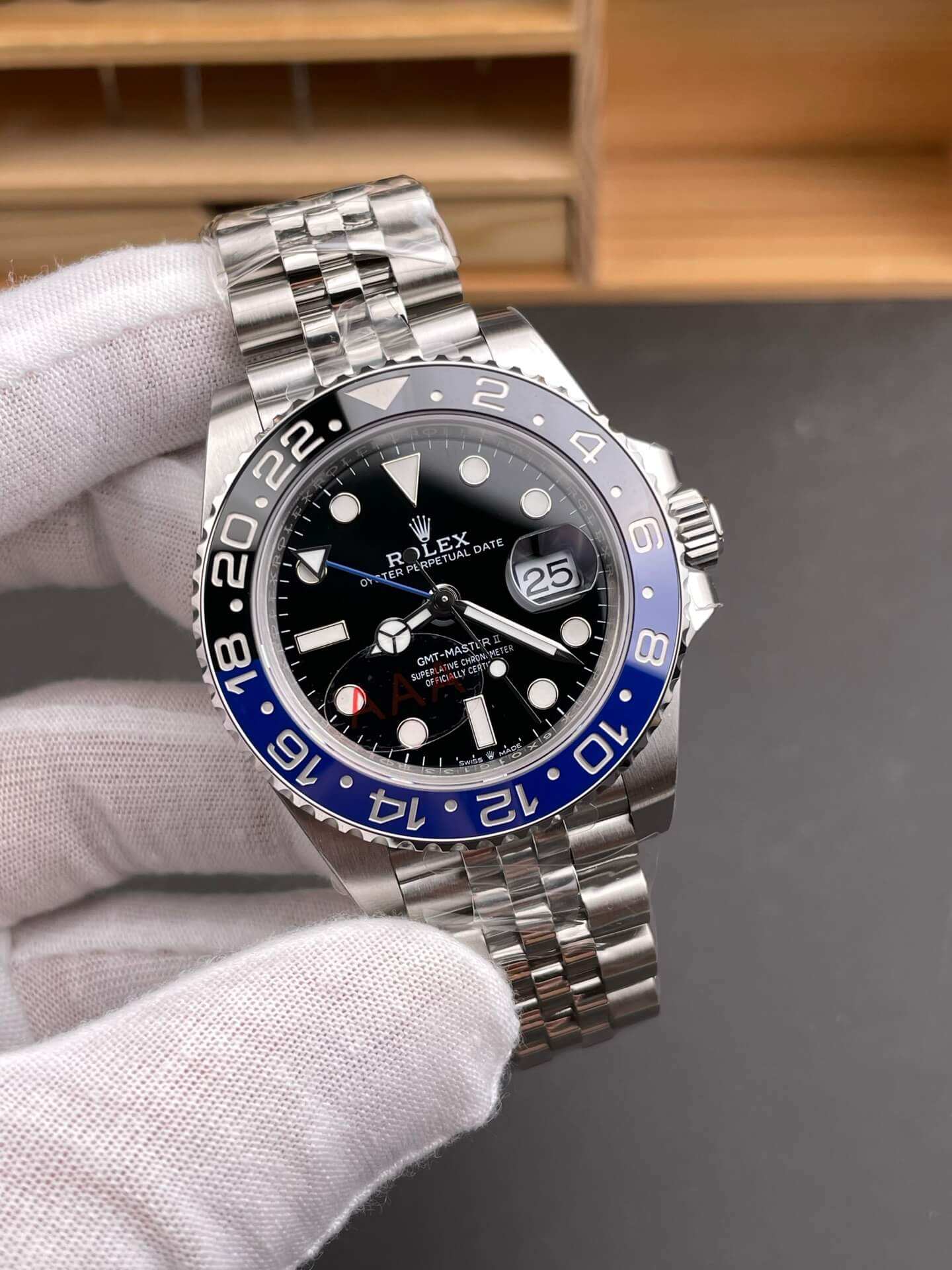 Rolex Replica GMT-Master II Super Clone Watch 126710BLNR-0002