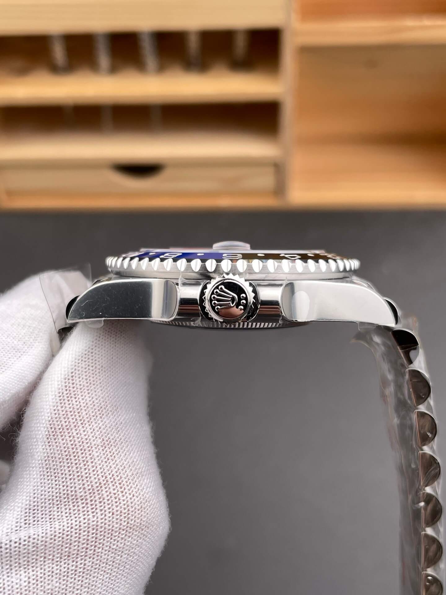Rolex Replica GMT-Master II Super Clone Watch 126710BLNR-0002