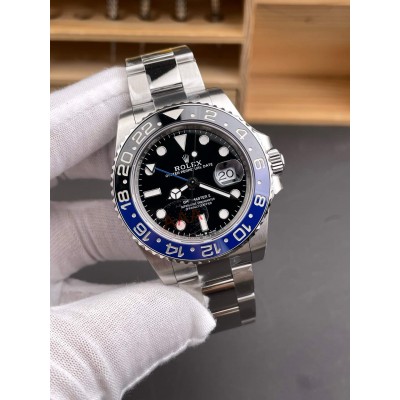 Rolex Replica GMT-Master II Super Clone Watch 126710BLNR-0003