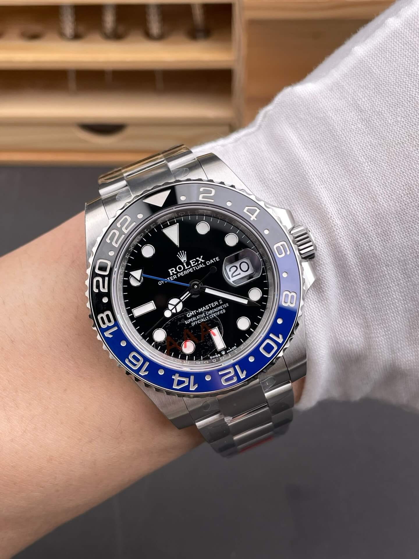Rolex Replica GMT-Master II Super Clone Watch 126710BLNR-0003