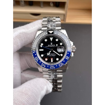 Rolex Replica GMT-Master II Super Clone Watch 126710BLNR-0002