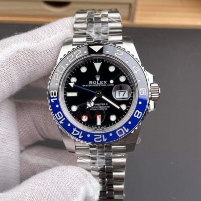 Rolex Replica GMT-Master II Super Clone Watch 126710BLNR-0002