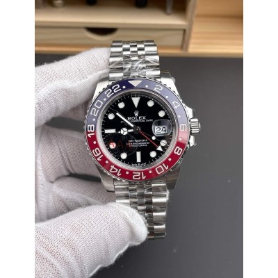 Rolex Replica GMT-Master II Super Clone Watch 126710BLRO-0001