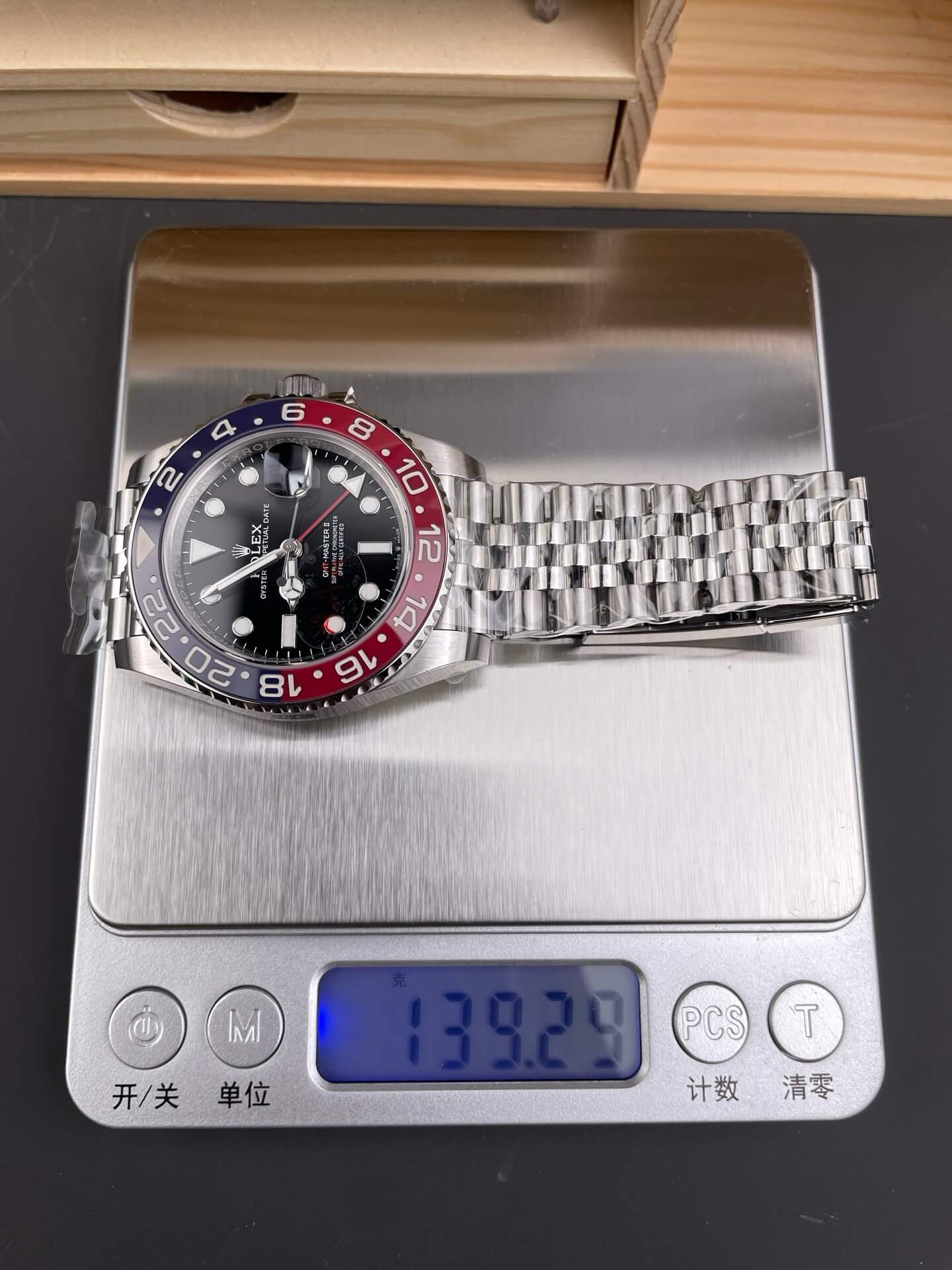 Rolex Replica GMT-Master II Super Clone Watch 126710BLRO-0001