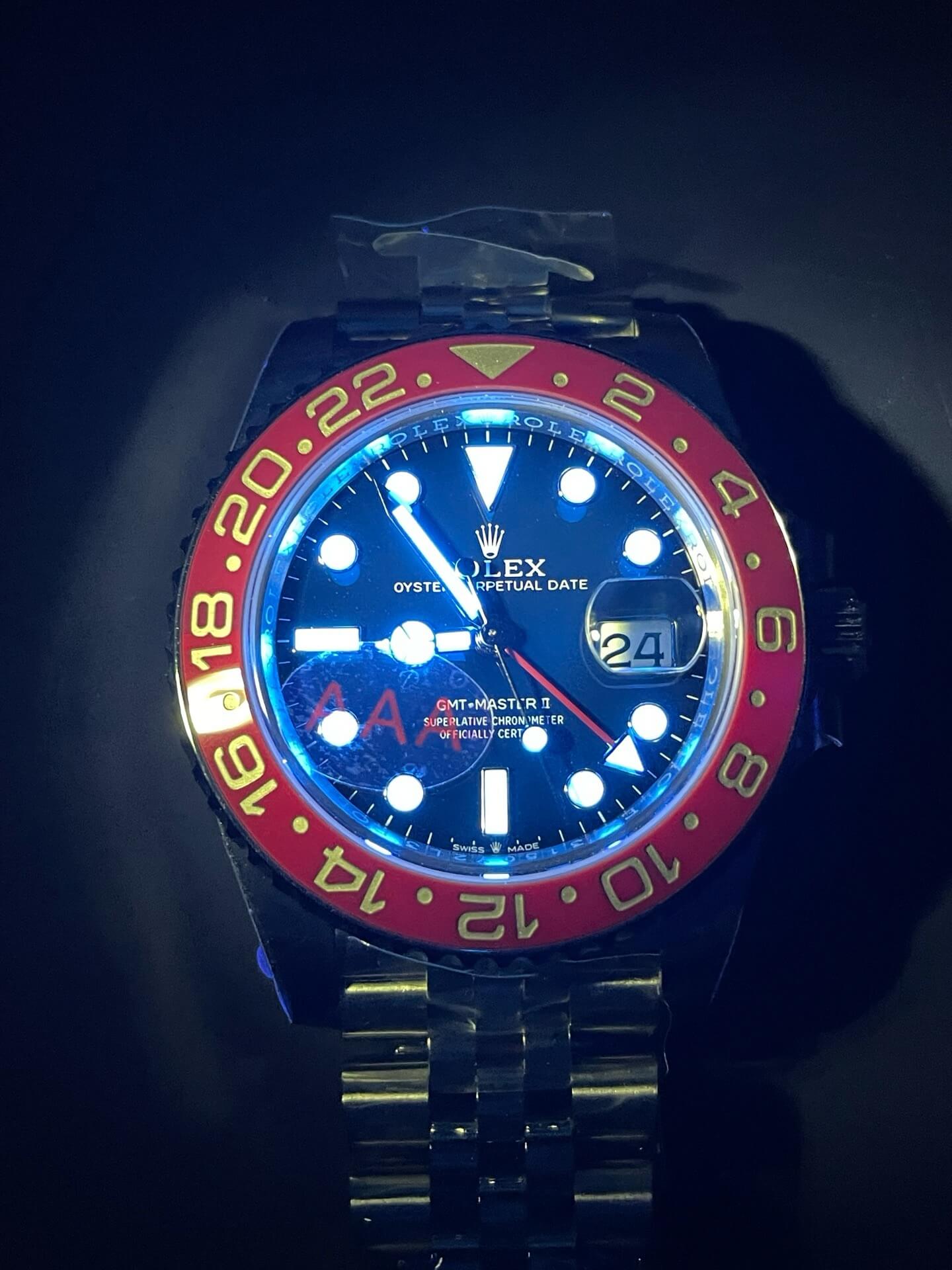 Rolex Replica GMT-Master II Super Clone Watch 126710BLRO-0001