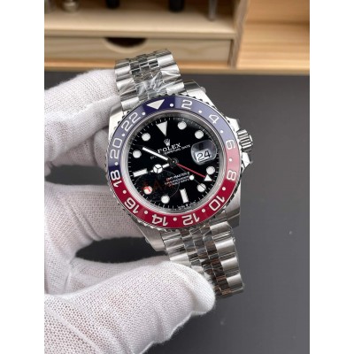 Rolex Replica GMT-Master II Super Clone Watch 126710BLRO-0001