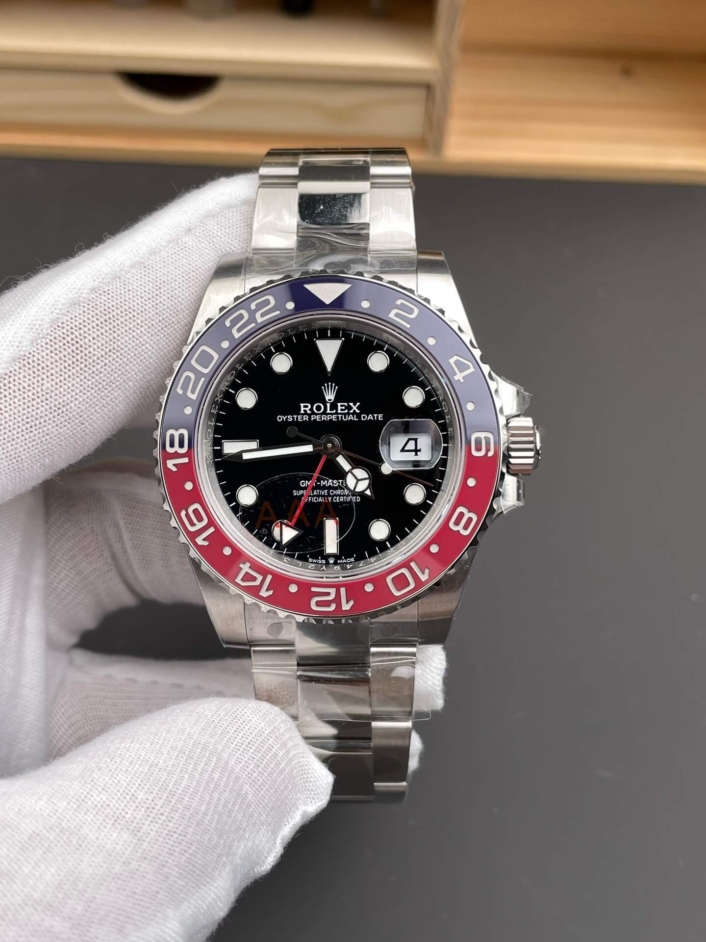 Rolex Replica GMT-Master II Super Clone Watch 126710BLRO-0001