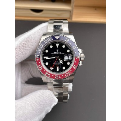 Rolex Replica GMT-Master II Super Clone Watch 126710BLRO-0001