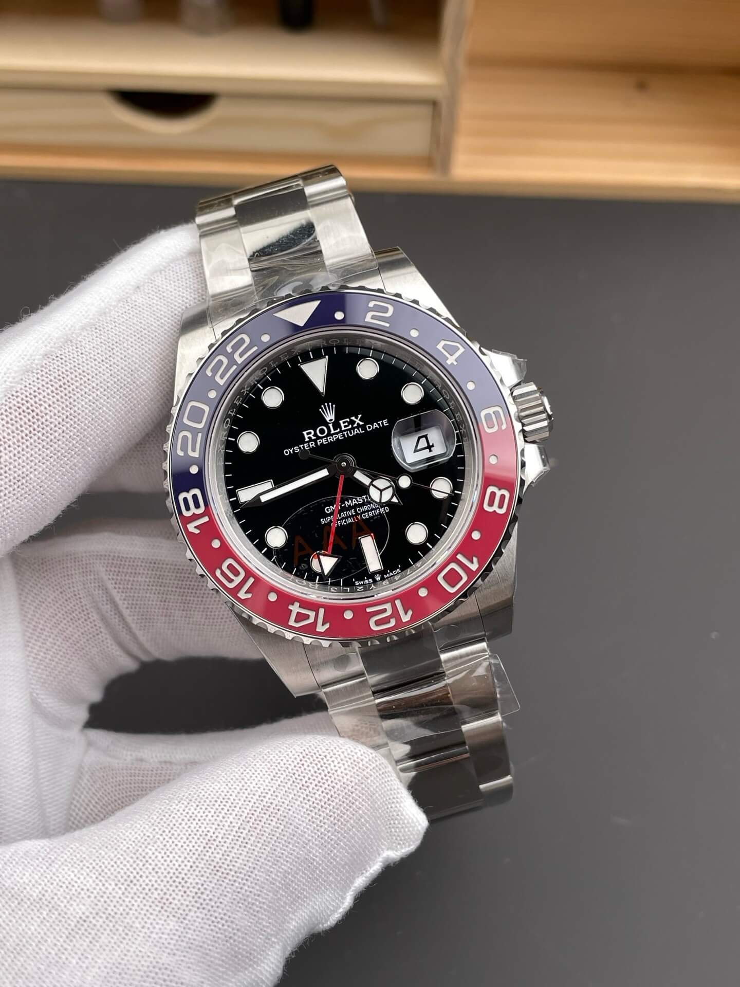 Rolex Replica GMT-Master II Super Clone Watch 126710BLRO-0001