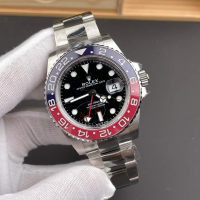 Rolex Replica GMT-Master II Super Clone Watch 126710BLRO-0001