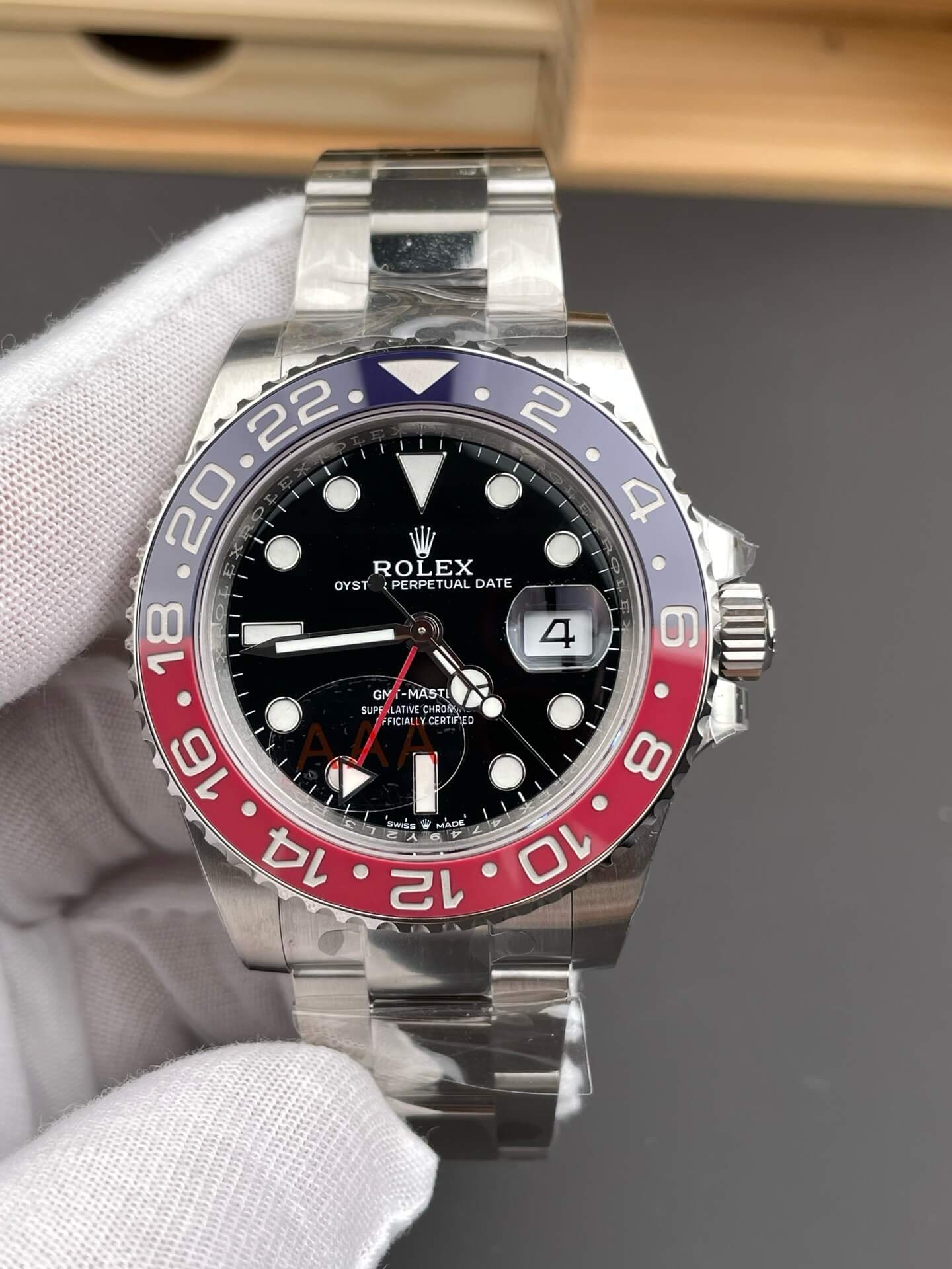 Rolex Replica GMT-Master II Super Clone Watch 126710BLRO-0001