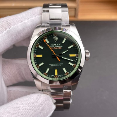 Rolex Replica Oyster Perpetual Milgauss Super Clone Watch 116400GV-0001