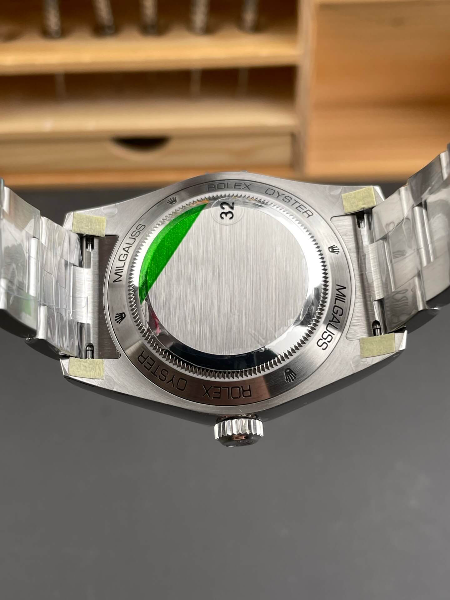 Rolex Replica Oyster Perpetual Milgauss Super Clone Watch 116400GV-0001