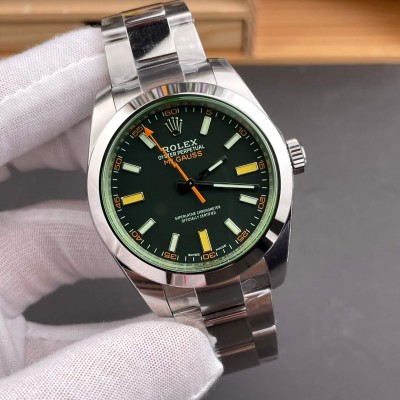Rolex Replica Oyster Perpetual Milgauss Super Clone Watch 116400GV-0001