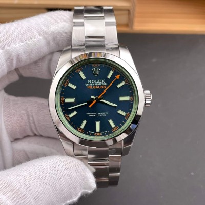 Rolex Replica Oyster Perpetual Milgauss Super Clone Watch 116400GV-0002