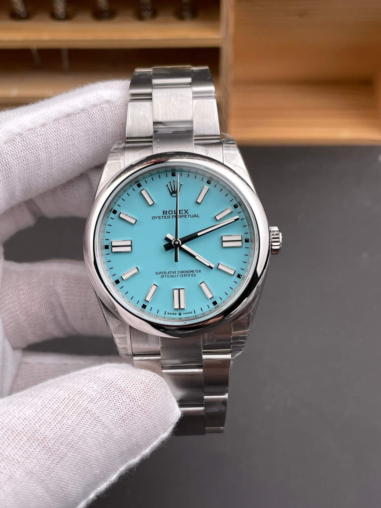 Rolex Replica Oyster Perpetual 41MM Super Clone Watch 124300-0006