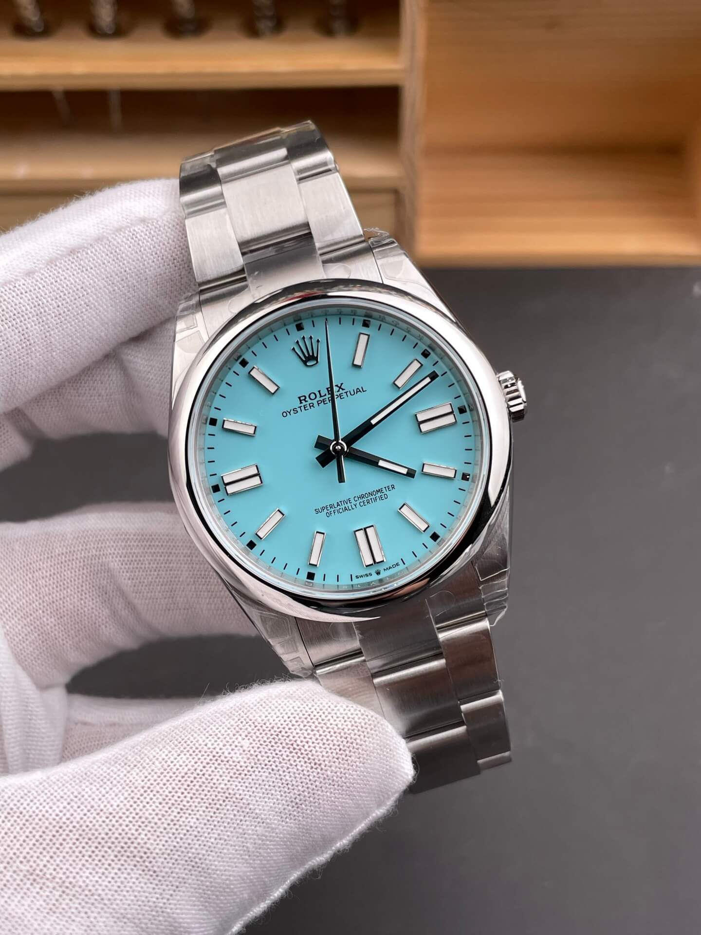 Rolex Replica Oyster Perpetual 41MM Super Clone Watch 124300-0006