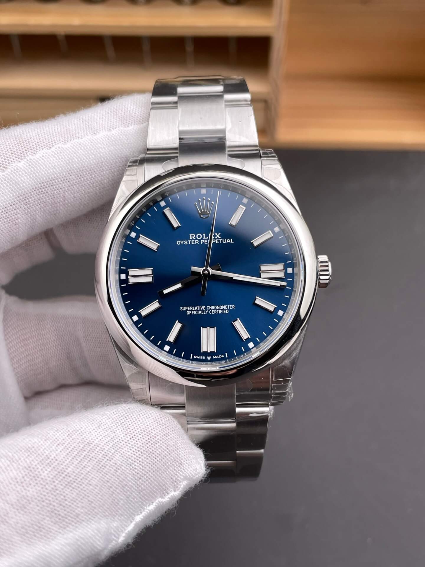 Rolex Replica Oyster Perpetual 41MM Super Clone Watch 124300-0003