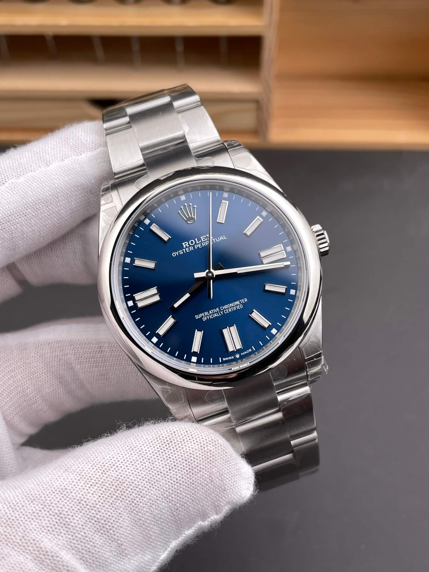 Rolex Replica Oyster Perpetual 41MM Super Clone Watch 124300-0003